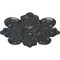 Ekena Millwork Katheryn Ceiling Medallion, Hand-Painted Pewter, 18 1/8"OD x 1 1/4"P CM18KAPES - alternate 2
